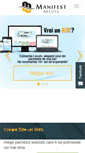 Mobile Screenshot of manifest.ro